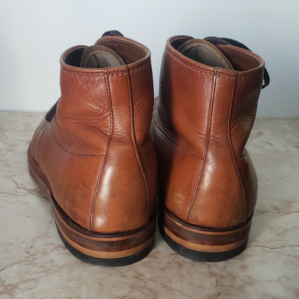 Alden Restoration Indy Men's Brown Leather Lace-Up Boots Size 12.5 - Picture 4 of 12